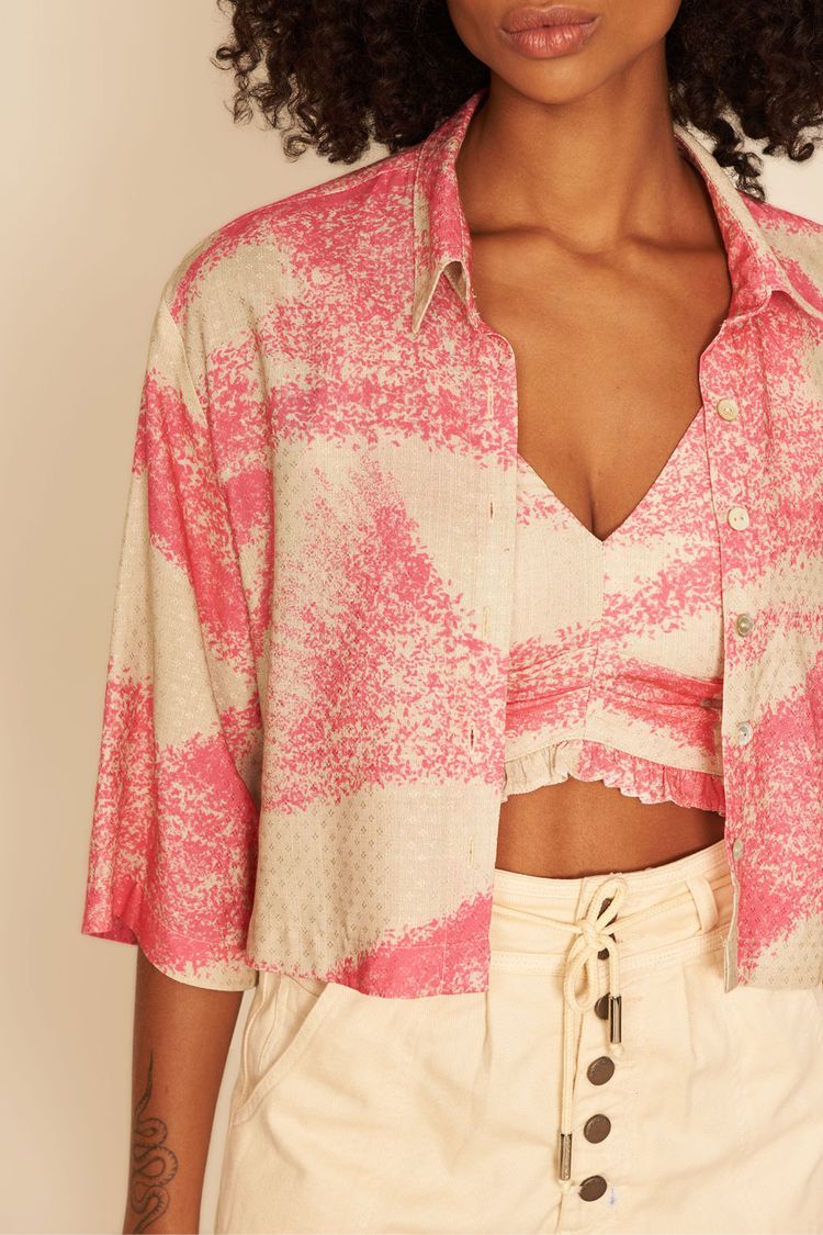 CAMISA CROPPED -EST ALTO MAR P - EST ALTO MAR - 187740
