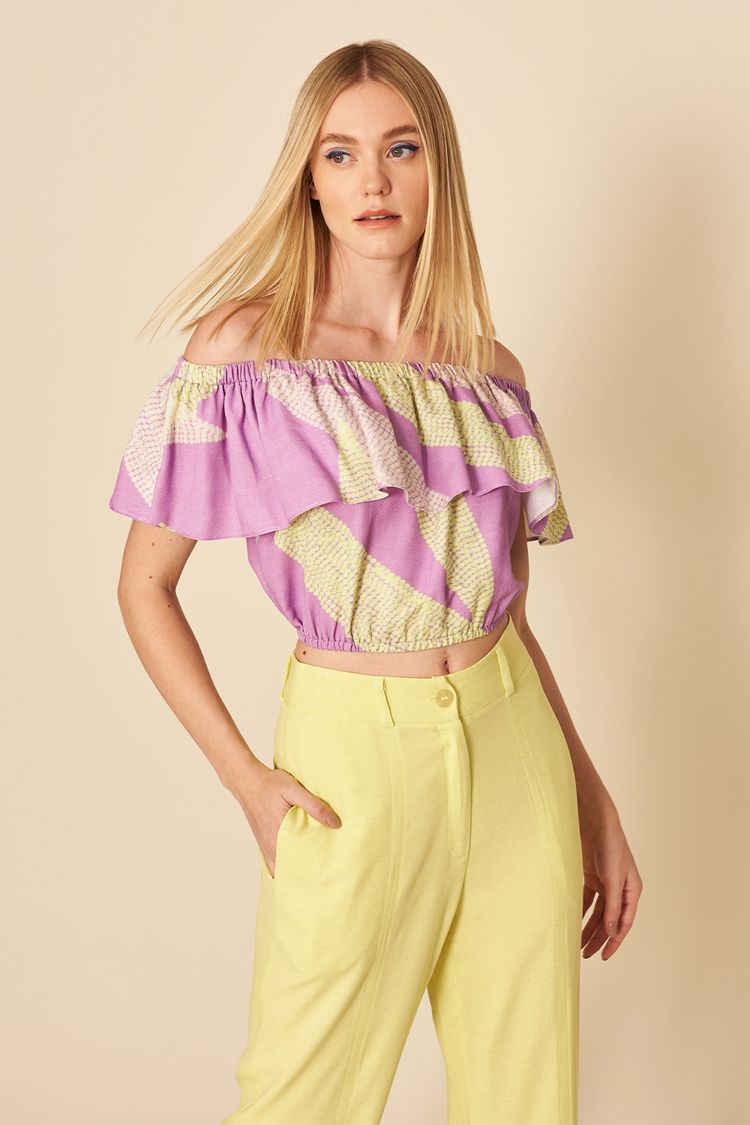 BLUSA CIGANINHA -ESTAMPA SERENA PP - EST SERENA - 188732