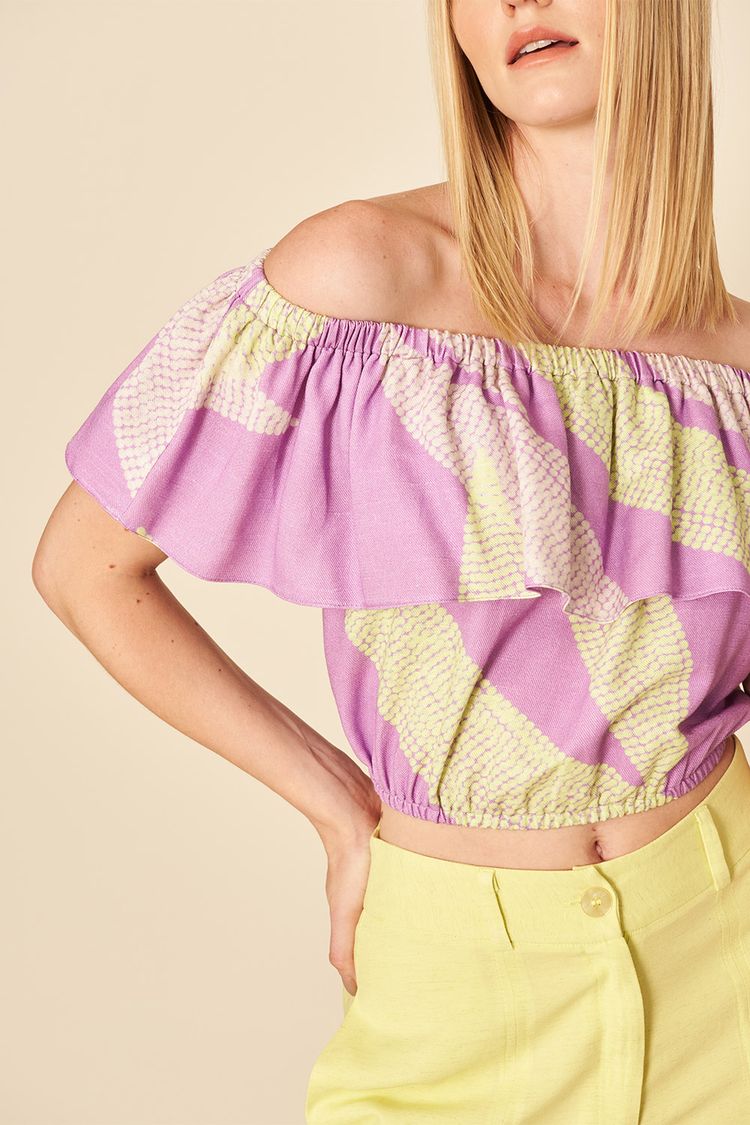 BLUSA CIGANINHA -ESTAMPA SERENA PP - EST SERENA - 188737