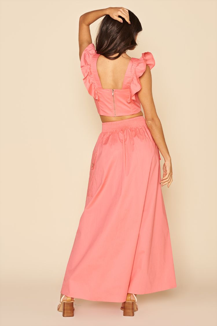 SAIA LONGA TRICOLINE-ROSE PP - ROSE - 190813