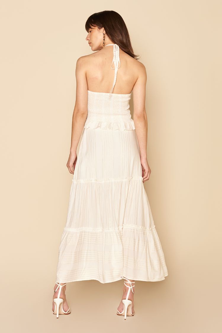 SAIA BABADOS SOBREPOSTOS LUREX -BRANCO P - BRANCO - 193758