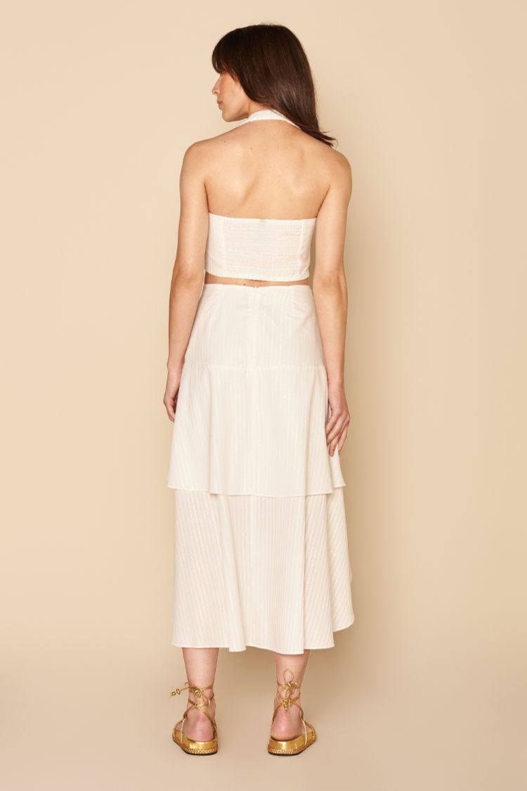SAIA MIDI BABADOS MULLET -
BRANCO G - BRANCO - 194742