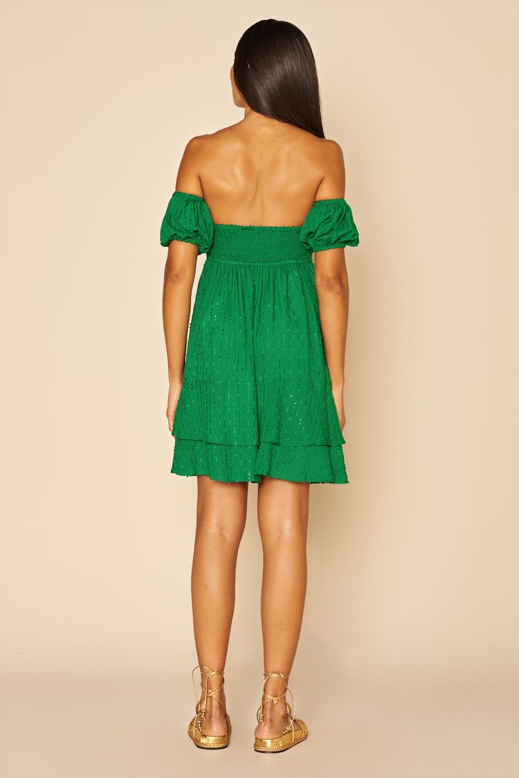 VESTIDO CURTO MANGAS REMOVÍVEIS-PLANTA P - PLANTA - 195776