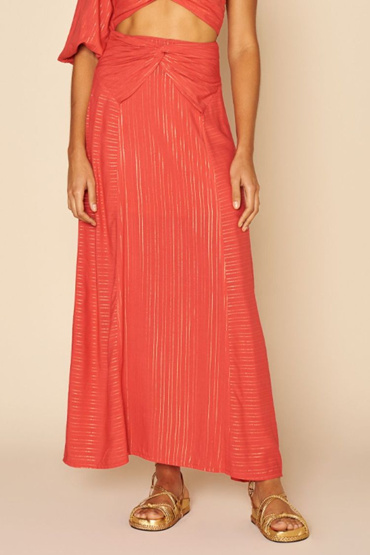 SAIA COM LUREX -
VERMELHO PP - VERMELHO - 196356