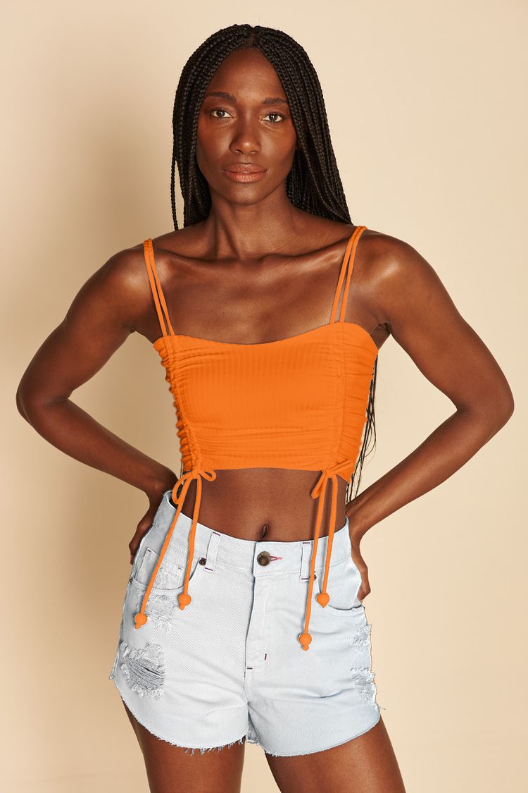 TOP FRANZIDOS LATERAIS -
CORAL M - CORAL - 196848