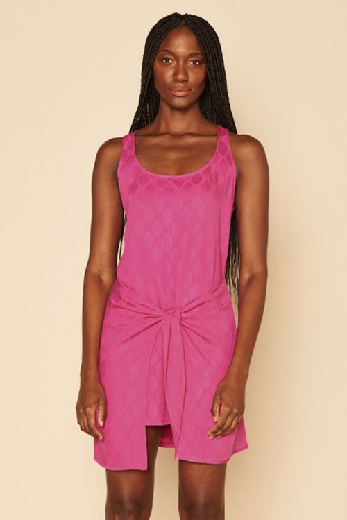 VESTIDO REGATA-HOT PINK