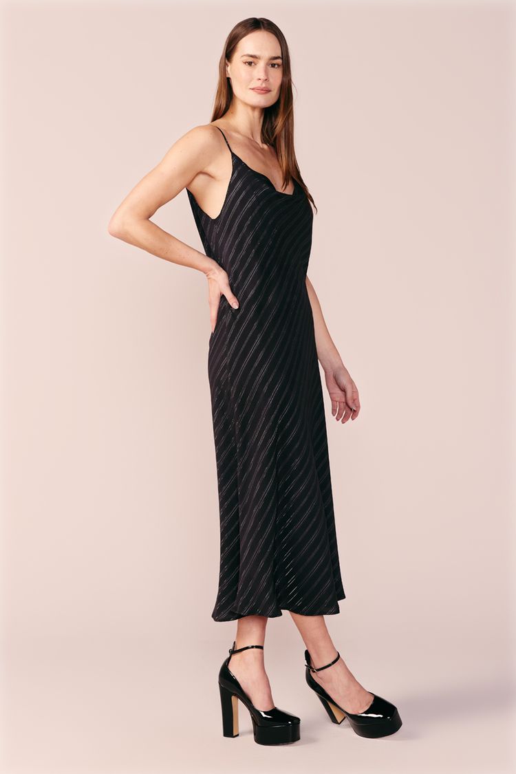 VESTIDO SLIP DRESS-PRETO PP - PRETO - 197149