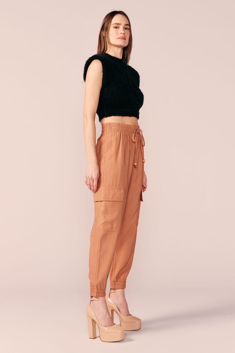 CROPPED COM OMBREIRAS COM PELO -PRETO PP - PRETO - 197489