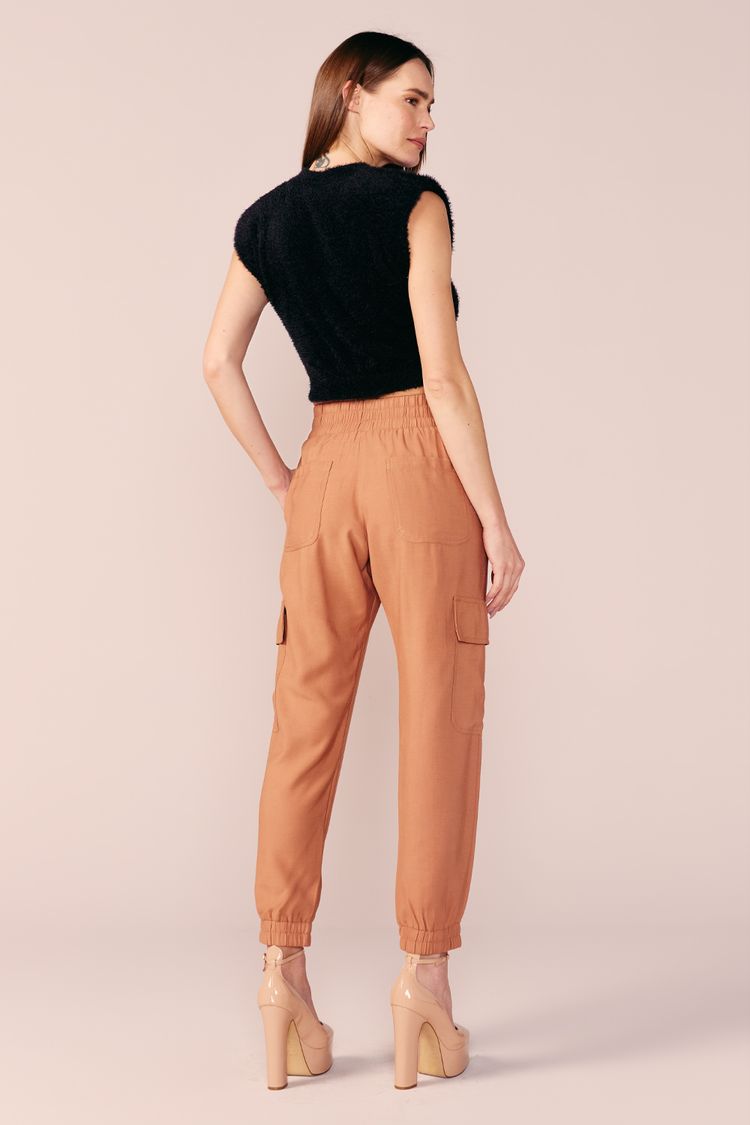 CROPPED COM OMBREIRAS COM PELO -PRETO PP - PRETO - 197490