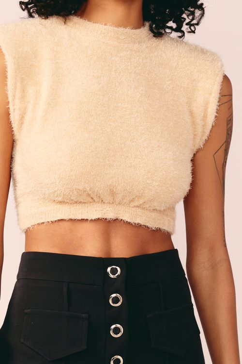 CROPPED COM OMBREIRAS COM PELO -CREME