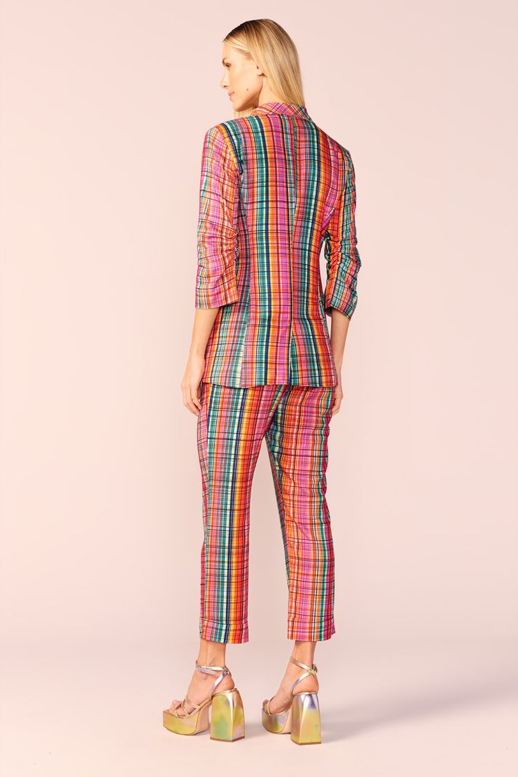 BLAZER LINHO-EST XADREZ MULTICOLOR PP - EST XADREZ MULTICOLOR - 197531