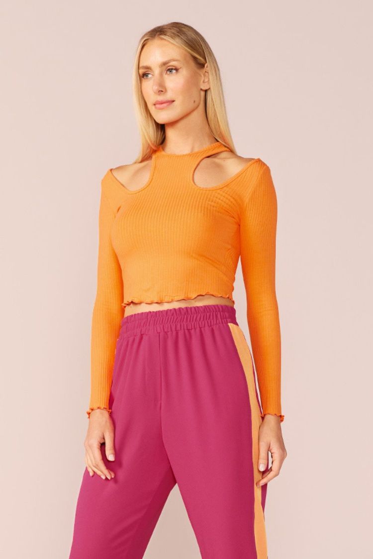 BLUSA DUAS GOTAS -LARANJA PP - LARANJA - 198231