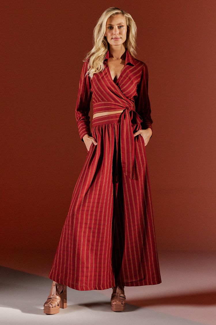 CALÇA PANTALONA-MARSALA PP - MARSALA - 198342