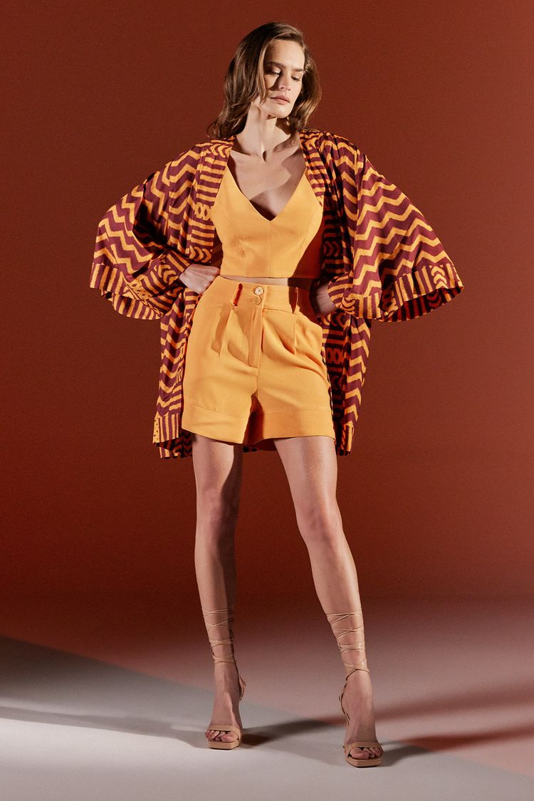KIMONO ESTAMPA ZIG ZAG MINALISTA P - EST ZIG ZAG MINIMALISTA - 198349