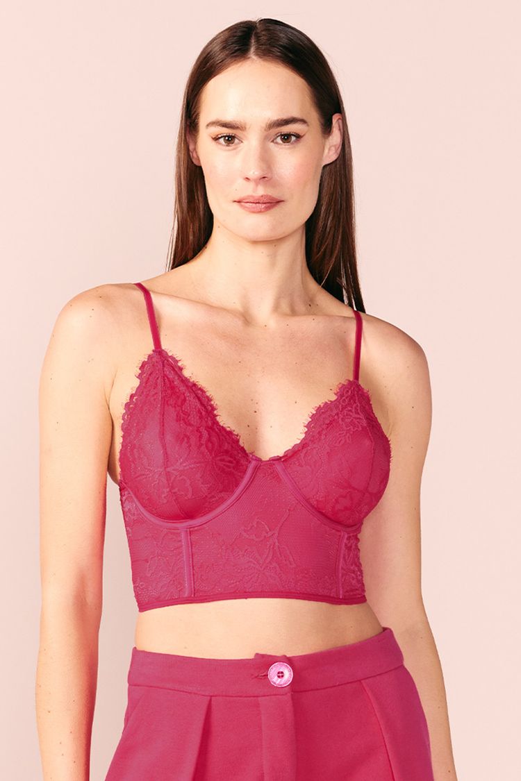 TOP CORSET -CHERRY P - CHERRY - 198571