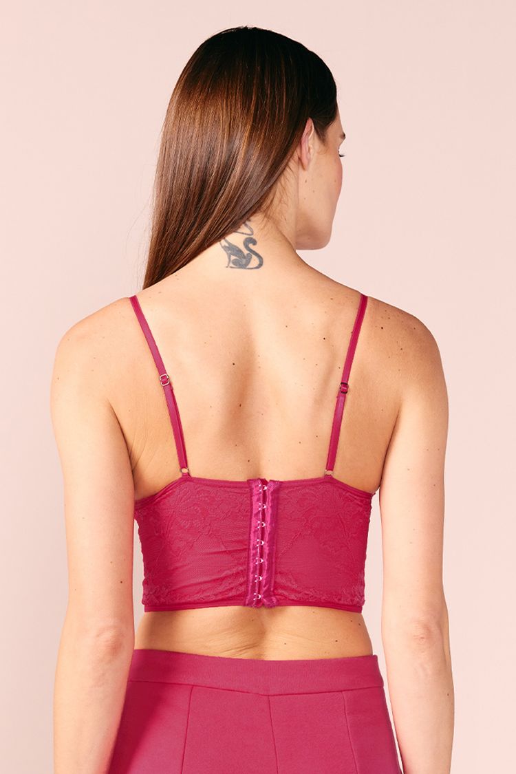 TOP CORSET -CHERRY P - CHERRY - 198573