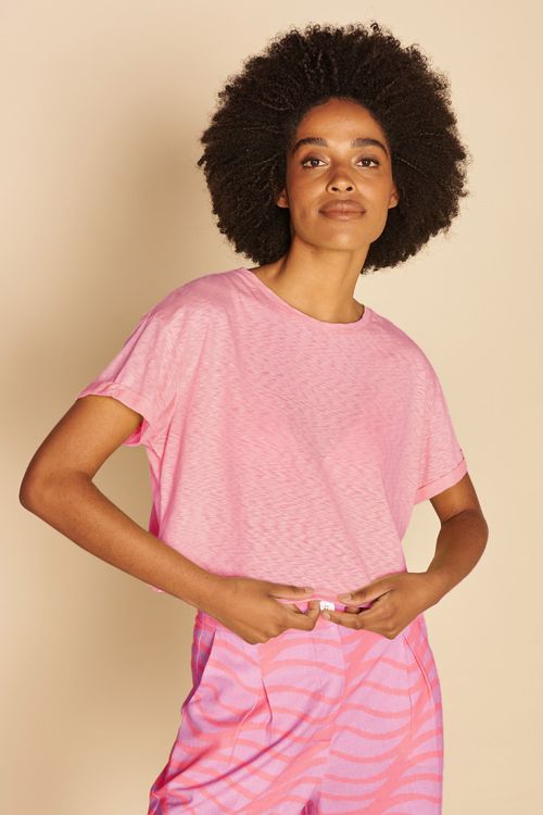 CROPPED FLAME -ROSA NEON