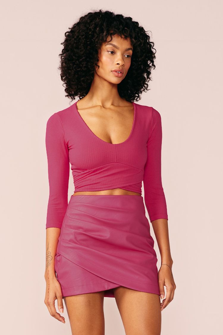 BLUSA BARRA CRUZADA -CHERRY P - CHERRY - 198952
