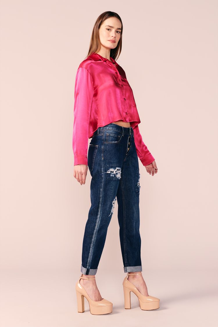 CROPPED CETIM -CHERRY PP - CHERRY - 198973