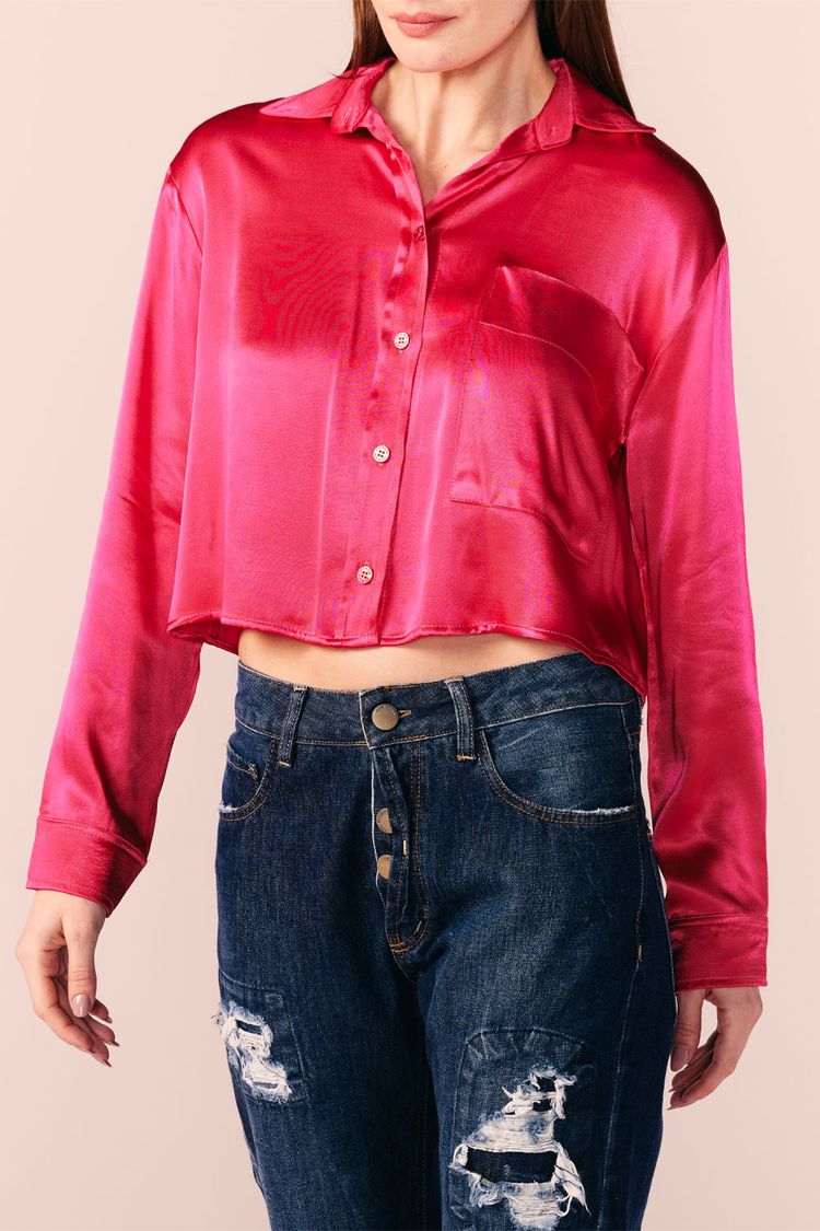 CROPPED CETIM -CHERRY PP - CHERRY - 198975