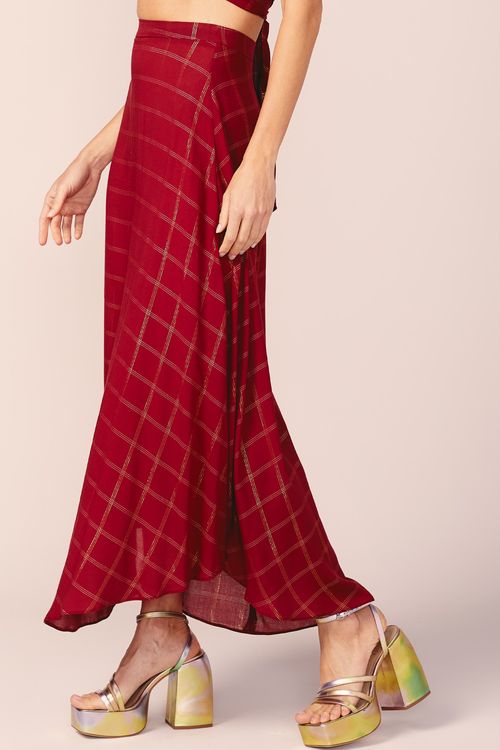 SAIA LONGA LUREX -MARSALA