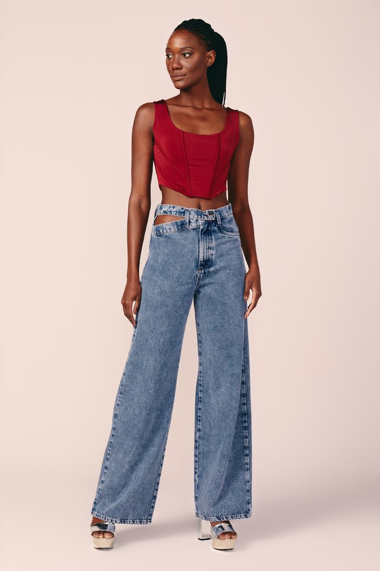 CALÇA JEANS -JEANS 36 - JEANS - 199417