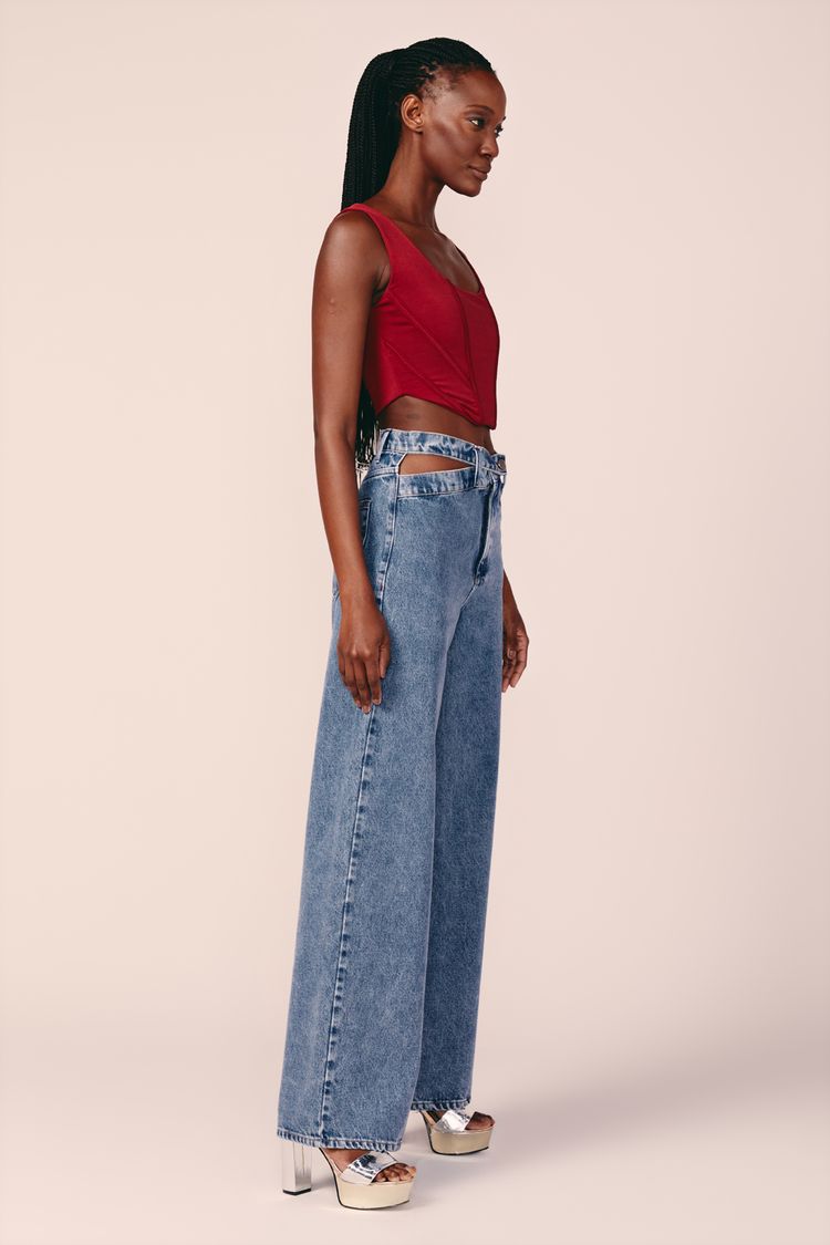 CALÇA JEANS -JEANS 36 - JEANS - 199418