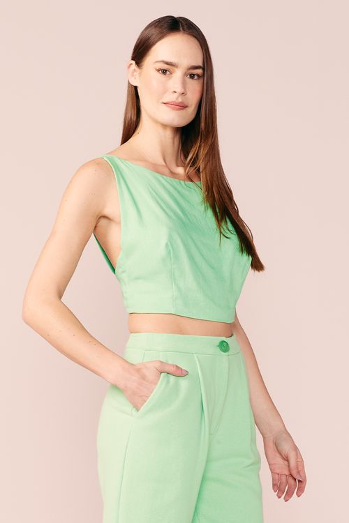 CROPPED LINHO -
MENTA