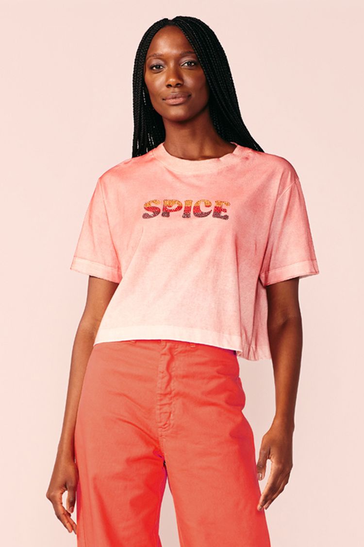 T-SHIRT HOT FIX -TERRACOTA PP - TERRACOTA - 200047