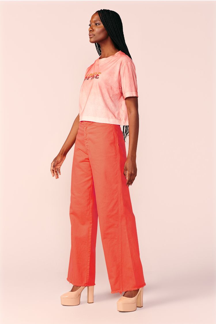 T-SHIRT HOT FIX -TERRACOTA PP - TERRACOTA - 200048