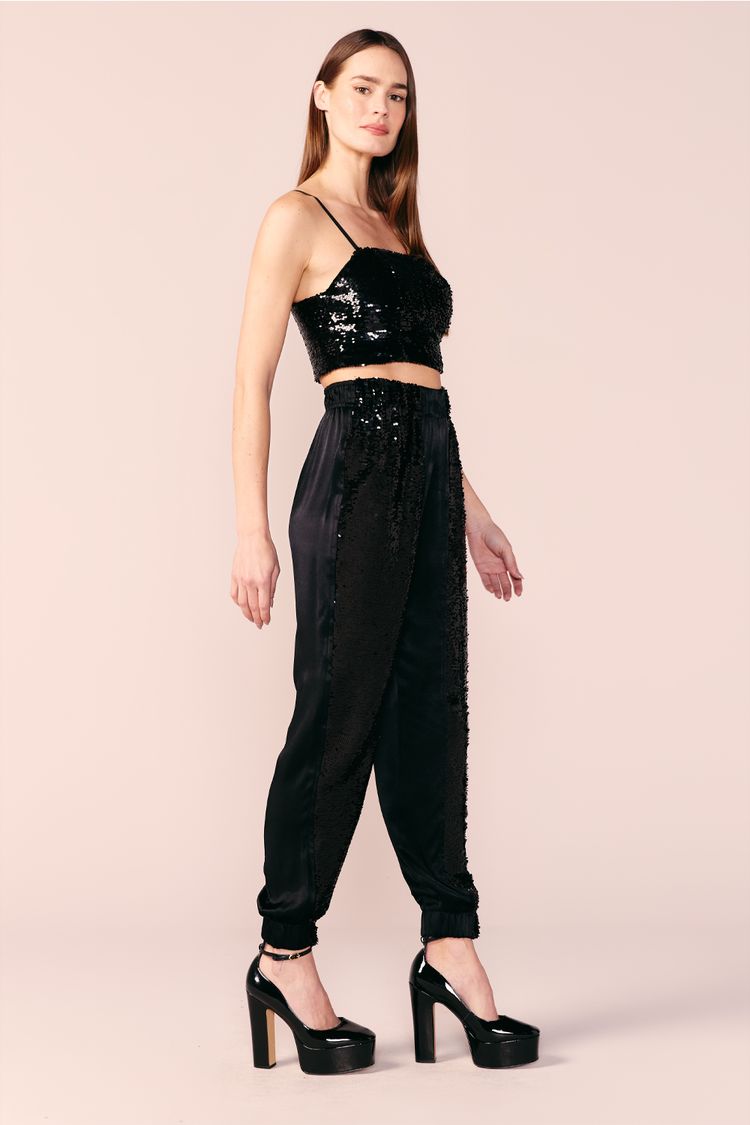 TOP PAETE-PRETO PP - PRETO - 200331