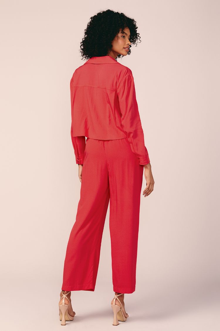CAMISA CROPPED -
RED P - RED - 200781