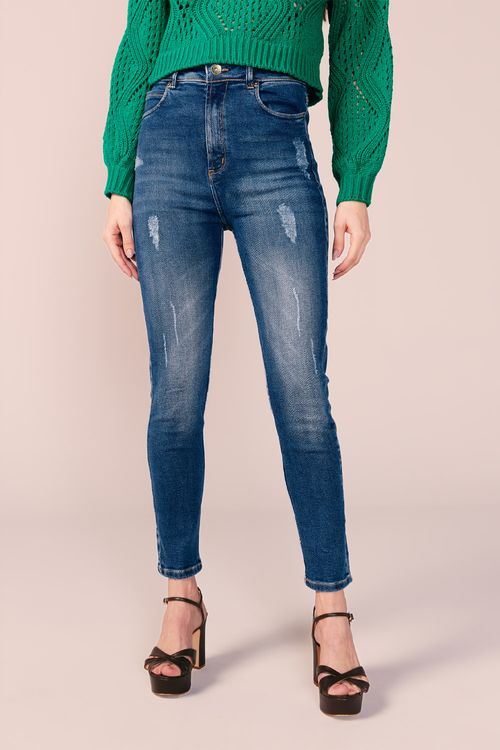 CALÇA SKINNY PUIDOS -JEANS