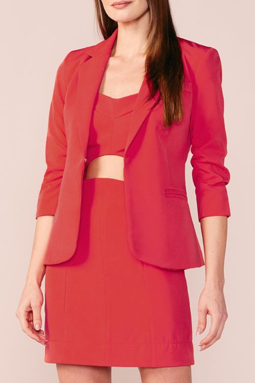 BLAZER BASICO -RED