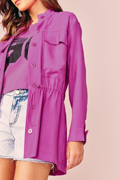 PARKA -MAXI PINK