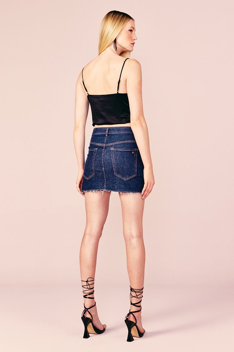 CROPPED DEGAGE ESTRUTURADA - PRETO P - PRETO - 203427