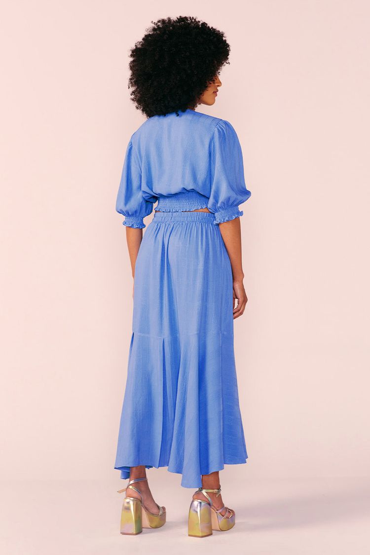 BLUSA COS LASTEX -LAZULI P - LAZULI - 205688