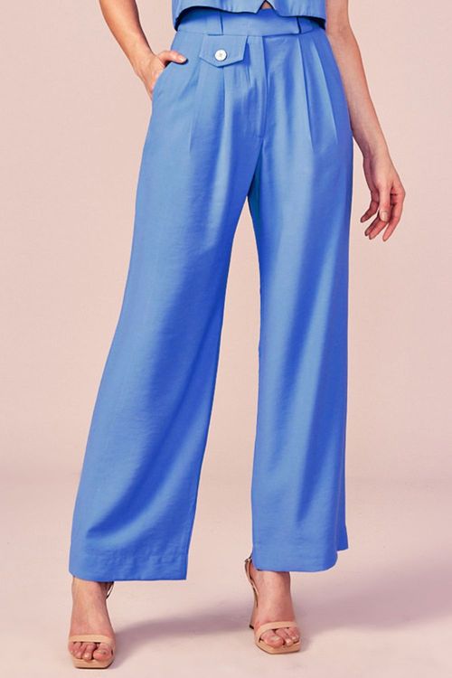 CALÇA PANTALONA DET BOLSO -LAZULI