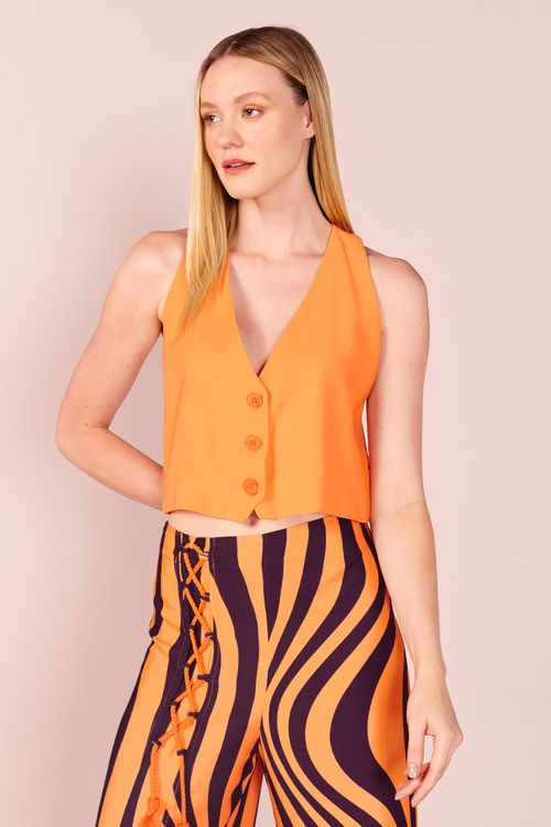 COLETE CROPPED -ORANGE