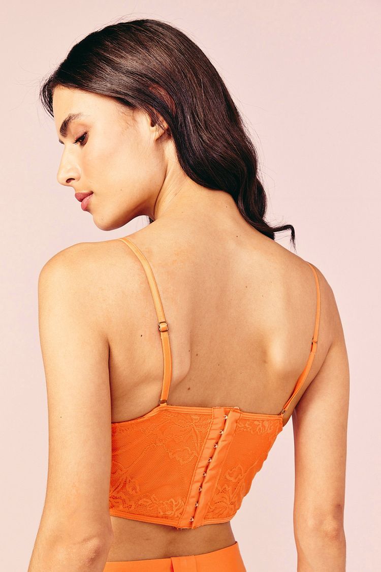 TOP CORSET BOJO TRIANGULAR -
ORANGE PP - ORANGE - 212456