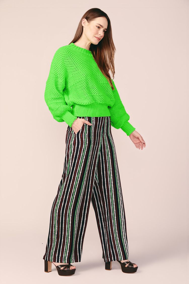BLUSA TRICOT LISTRAS -
MENTA P - MENTA - 212861