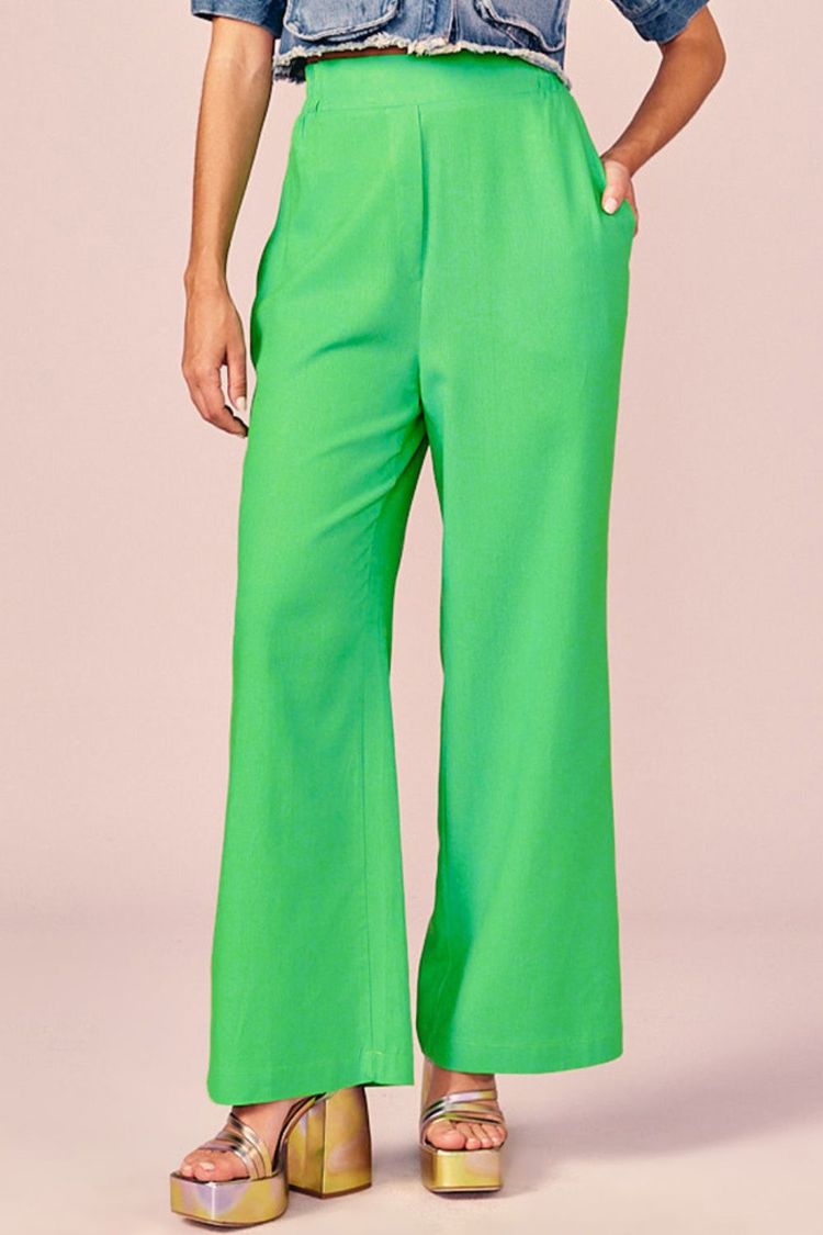 CALÇA GANCHO FALSO -MACA VERDE PP - MACA VERDE - 212924