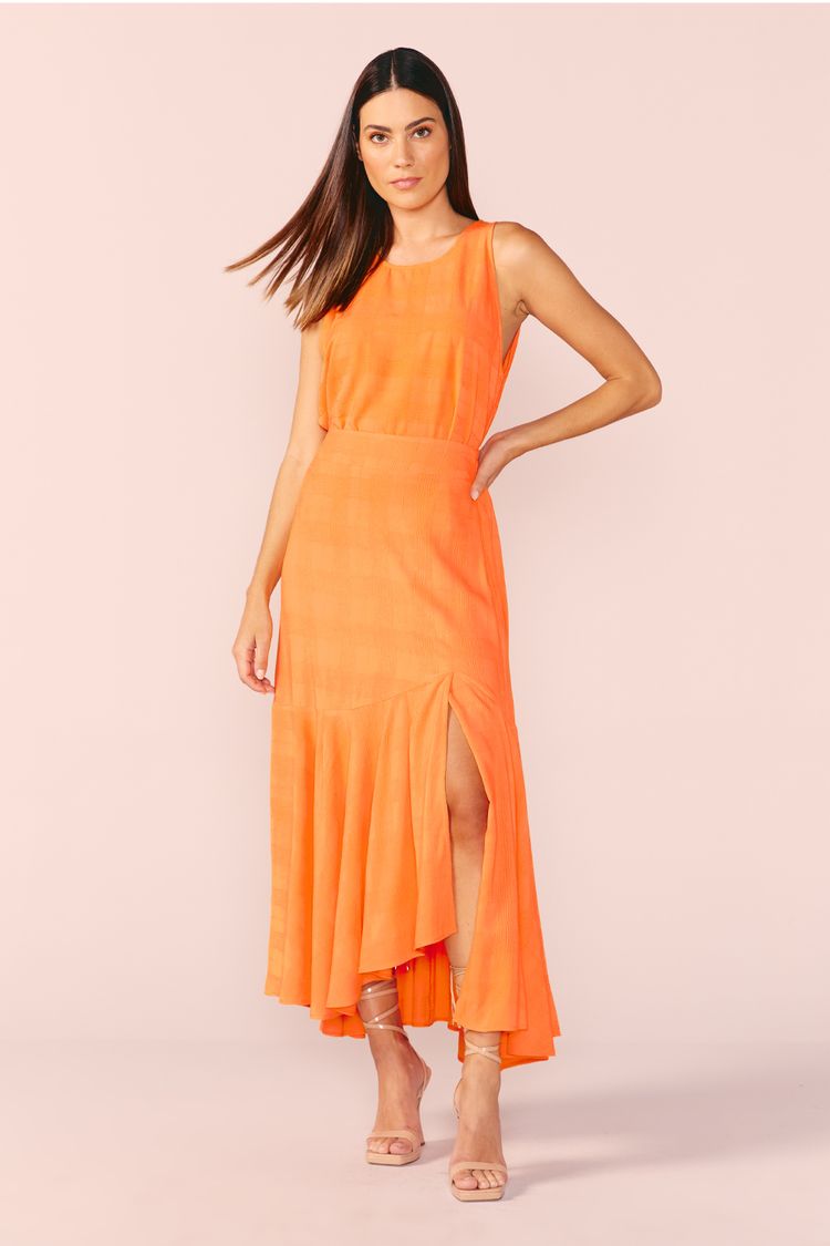 SAIA LONGA VISCOSE -ORANGE PP - ORANGE - 213027