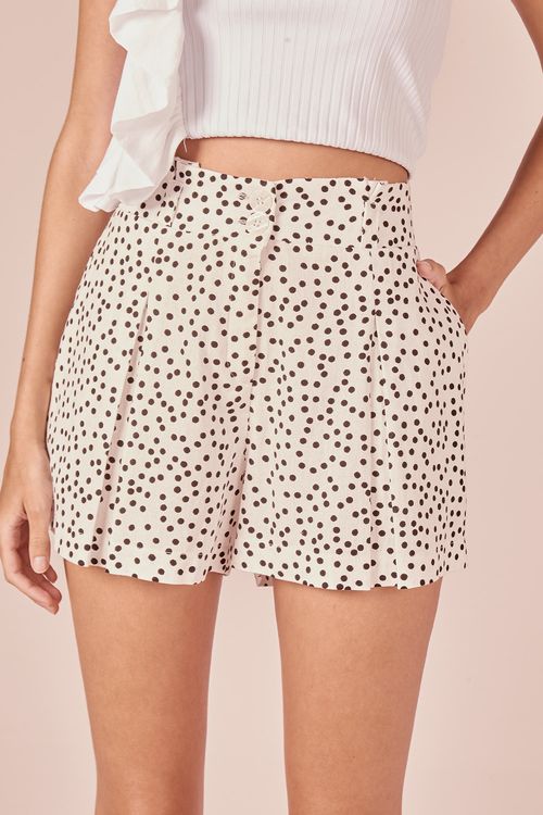 SHORT LINHO - EST POAS BRANCO