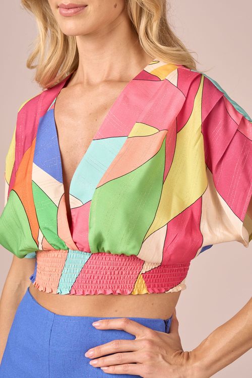 BLUSA  - EST RETRO TROPICAL