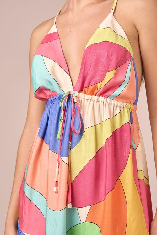 VESTIDO EST RETRO TROPICAL-EST RETRO TROPICAL