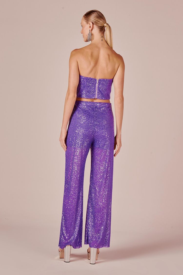 CALCA RETA PAETE - VIOLETA PP - VIOLETA - 228324