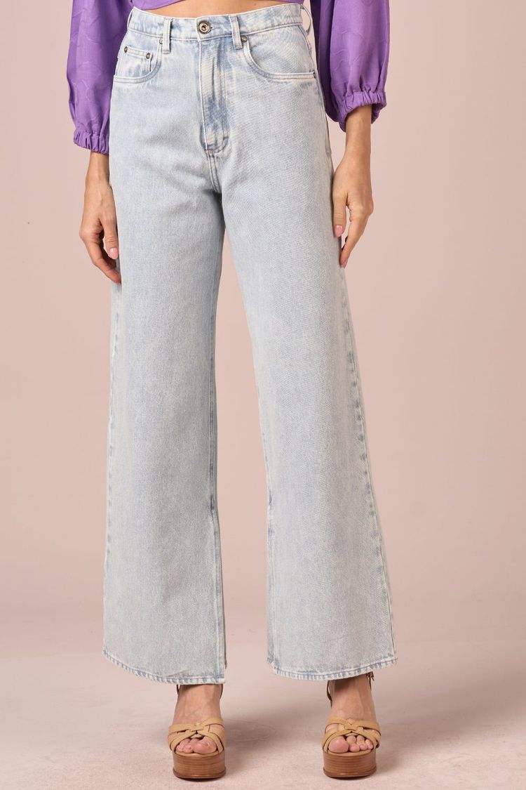 CALCA JEANS C/ ABERTURA -
JEANS CLARO 36 - JEANS CLARO - 228942