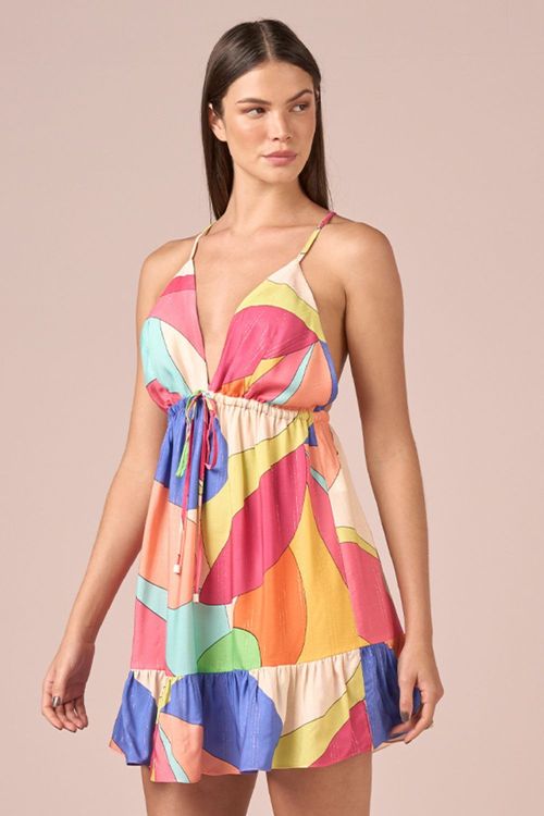 VESTIDO EST RETRO TROPICAL-EST RETRO TROPICAL