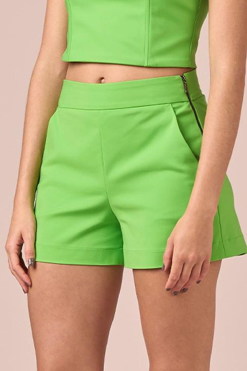 SHORT TRICOLINE BASICO - LIME